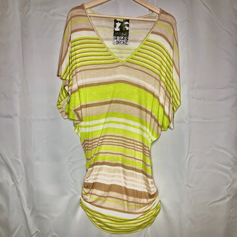 Young, Fabulous & Broke Multicolored Dress, Sz S